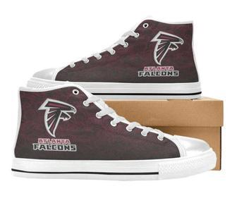 AtIanta FaIcons NFL Football Custom Canvas High Top Shoes HTS0346 | Favorety AU