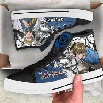 Kento Nanami Custom Canvas High Top Shoes For Fans Jujutsu Kaisen Anime | Favorety DE