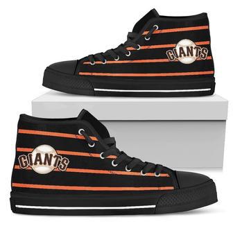 San Francisco Giants MLB Baseball 3 Custom Canvas High Top Shoes HTS1210 | Favorety CA