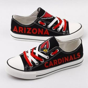 Arizona CardinaIs NFL Football Gift For Fans Low Top Custom Canvas Shoes | Favorety AU