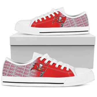 Nfl Tampa Bay Buccaneers Low Top Sneakers Low Top Shoes | Favorety