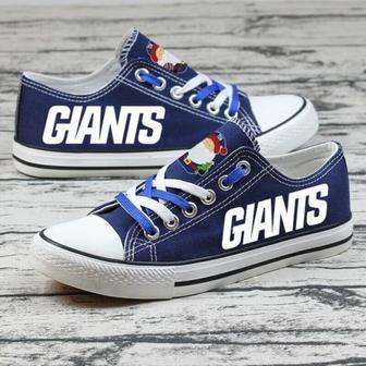 NY GlANTS NFL Football 9 Gift For Fans Low Top Custom Canvas Shoes | Favorety UK