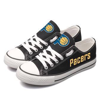 lndiana Pacers Custom Shoes Basketball Pacers Low Top Sneakers Indiana NBA Gumshoes Pacers | Favorety CA