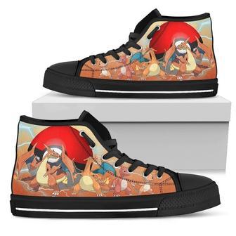 Charizard High Top Shoes Custom For Fans Pokemon HTS0340 | Favorety DE