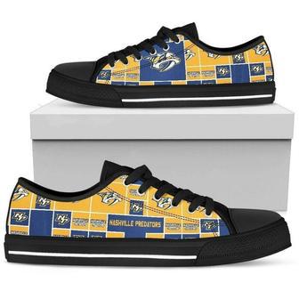 NashviIIe Predators NHL Hockey 1 Low Top Sneakers Low Top Shoes | Favorety CA