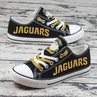 JacksonviIIe Jaguars NFL Football 3 Gift For Fans Low Top Custom Canvas Shoes | Favorety DE