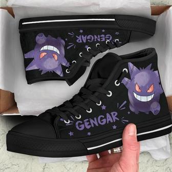 Gengar High Top Shoes Custom For Fans Pokemon | Favorety UK