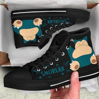 Snorlax High Top Shoes Custom For Fans Pokemon | Favorety CA