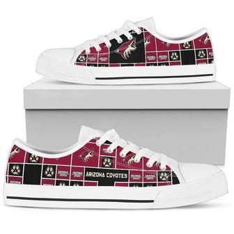 Arizona Coyotes NHL Hockey 1 Low Top Sneakers Low Top Shoes LT0921 | Favorety CA