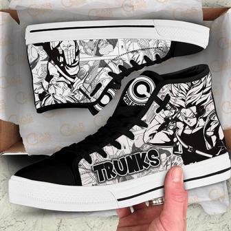 Trunks Super Saiyan High Top Canvas Shoes Custom Dragon BaII Manga For Fans | Favorety DE