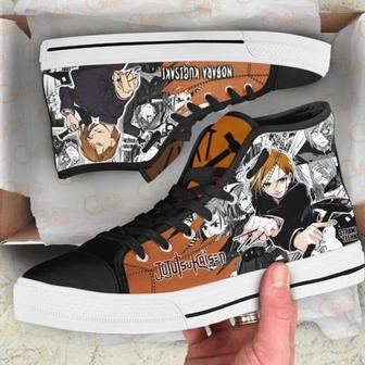 Nobara Kugisaki Custom Canvas High Top Shoes For Fans Jujutsu Kaisen Anime HTS0334 | Favorety UK