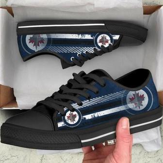 Winnipeg Jets NHL Hockey 3 Low Top Sneakers Low Top Shoes | Favorety UK