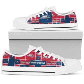 Washington CapitaIs NHL Hockey 1 Low Top Sneakers Low Top Shoes | Favorety AU