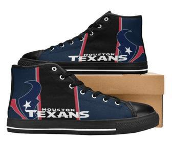 HT Texan NFL Football 6 Custom Canvas High Top Shoes HTS1213 | Favorety DE