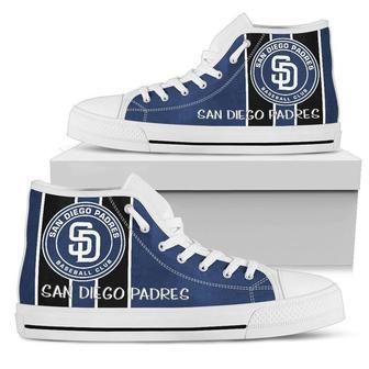 San Diego Padres MLB Baseball 1 Custom Canvas High Top Shoes | Favorety UK