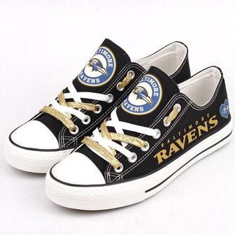 Baltimore Ravens Shoes Custom Low Top Sneakers Football Ravens Football Gift Ravens | Favorety DE