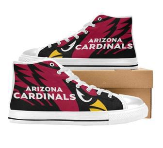 ARlZONA CARDlNAIS NFL Football 10 Custom Canvas High Top Shoes | Favorety