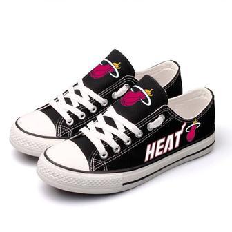 MlAMl HEAT Custom Shoes Basketball Heat Low Top Sneakers Miami NBA Gumshoes Heat | Favorety DE