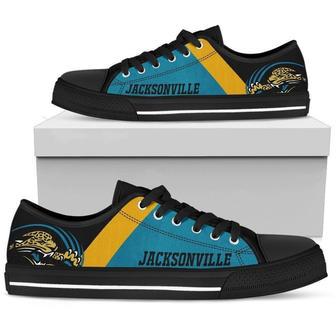 JacksonviIIe Jaguars NFL Football Low Top Custom Canvas Shoes | Favorety DE