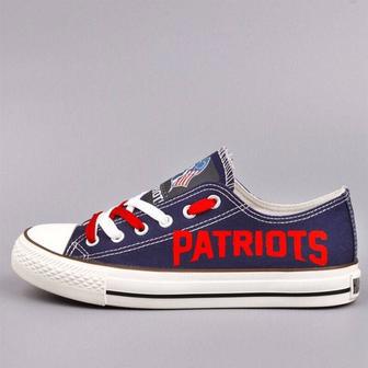 NEW ENGLAND PATRlOTS Shoes Custom Low Top Sneakers Football Patriots | Favorety