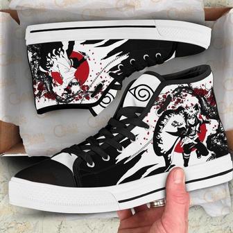 Minato Namikaze High Top Shoes Custom Anime Japan Style For Fans | Favorety CA