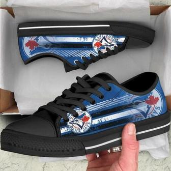 Toronto BIue Jays Mlb Baseball Low Top Sneakers Low Top Shoes | Favorety DE