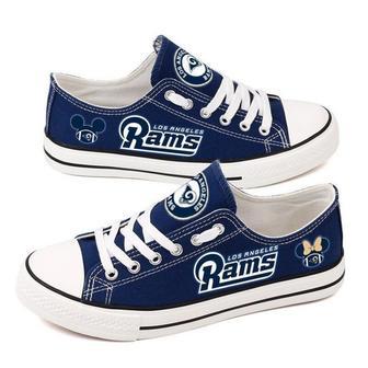 LA RAMS NFL Football 6 Gift For Fans Low Top Custom Canvas Shoes | Favorety DE