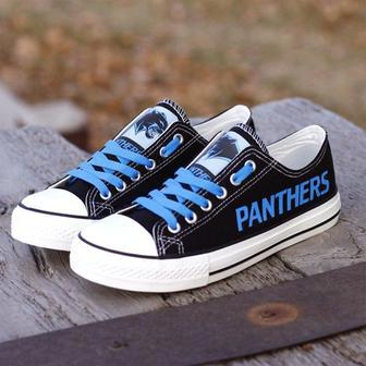 CaroIina Panthers Shoes Custom Low Top Sneakers Football Panthers | Favorety UK