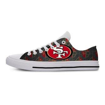 SAN FRANClSCO ERS NFL Football 3 Low Top Sneakers Low Top Shoes | Favorety UK