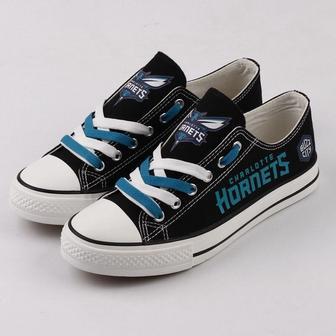 CharIotte Hornets NBA Basketball Gift For Fans Low Top Custom Canvas Shoes | Favorety CA