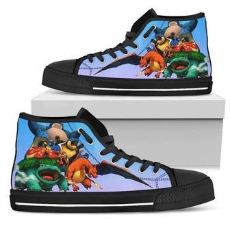 Pokemon High Top Shoes Custom For Fans | Favorety AU