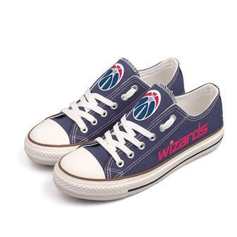 Washington Wizards Custom Shoes Basketball Wizards Low Top Sneakers Washington NBA Wizards Gumshoes | Favorety UK