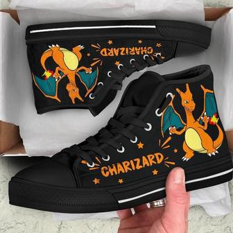 Charizard High Top Shoes Custom For Fans Pokemon | Favorety UK