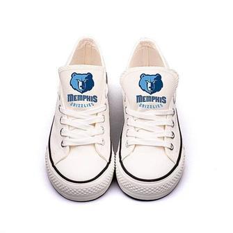 Memphis GrizzIies Custom Shoes Basketball Grizzlies Low Top Sneakers Memphis NBA Gumshoes Grizzlies | Favorety CA