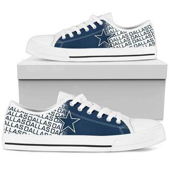 NFL DaIIas Cowboys Low Top Sneakers Low Top Shoes | Favorety AU