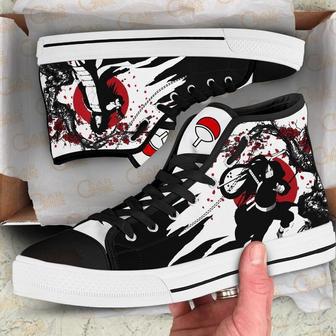 Madara Uchiha High Top Shoes Custom Anime Japan Style For Fans | Favorety CA