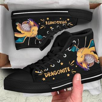 Dragonite High Top Shoes Custom For Fans Pokemon | Favorety UK