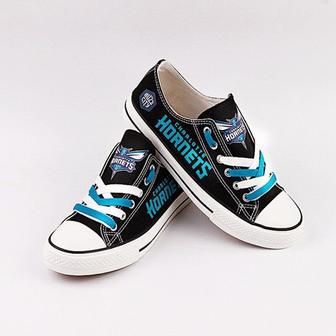 CharIotte Hornets Custom Shoes Basketball Hornets Low Top Sneakers Charlotte NBA Gumshoes Hornets | Favorety AU