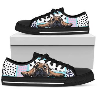 One Bullmastiff Low Top Shoes | Favorety