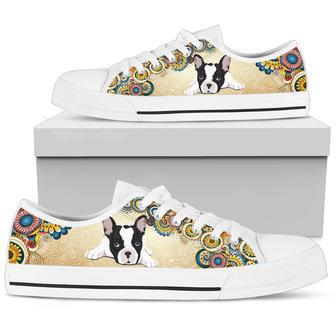 French Bulldogs Low Top Shoes | Favorety