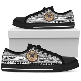 Bullmastiff Women Low Top Shoe (Black) | Favorety AU