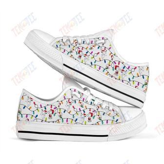 Mens Womens Snoopy Twinkle Leds Low Top Shoe Low Top Shoes Custom Print Footwear Converse Sneakers | Favorety