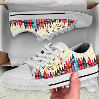 Teacher Crayons Low Top Shoes Tc | Favorety AU