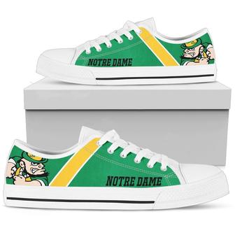 Notre Dame Irish St Day Converse Sneakers Low Top Shoes - Monsterry CA