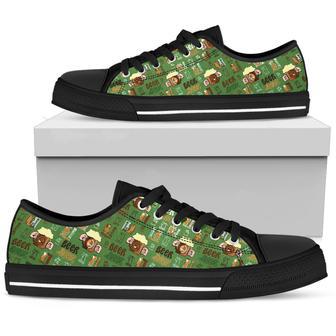 Beer Low Top Shoe (Green) | Favorety AU