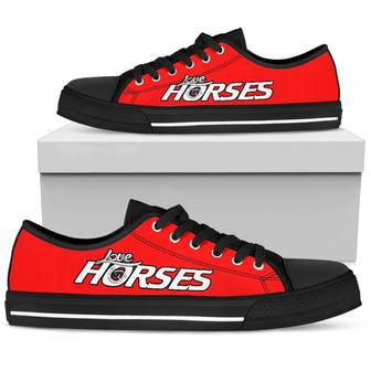 Love Horses Red Low Top Shoe | Favorety DE