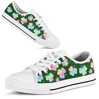 Irish Blurry Abstract Irish St Day Converse Sneakers Low Top Shoes - Monsterry AU