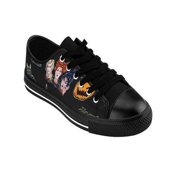 Hocus Pocus Sanderson Sisters Sneakers Casual Canvas Low Top Converse Shoes For Halloween - Monsterry AU