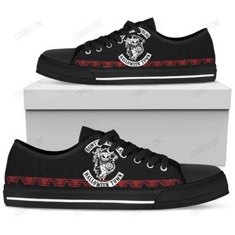 Jack Skellington Halloween Low Top Shoes 8 | Favorety CA