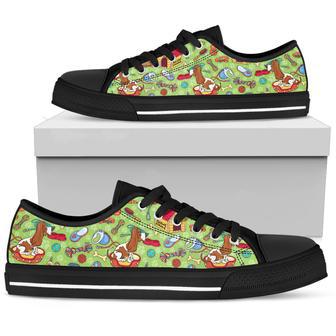 Basset Hound Low Top Shoe | Favorety CA